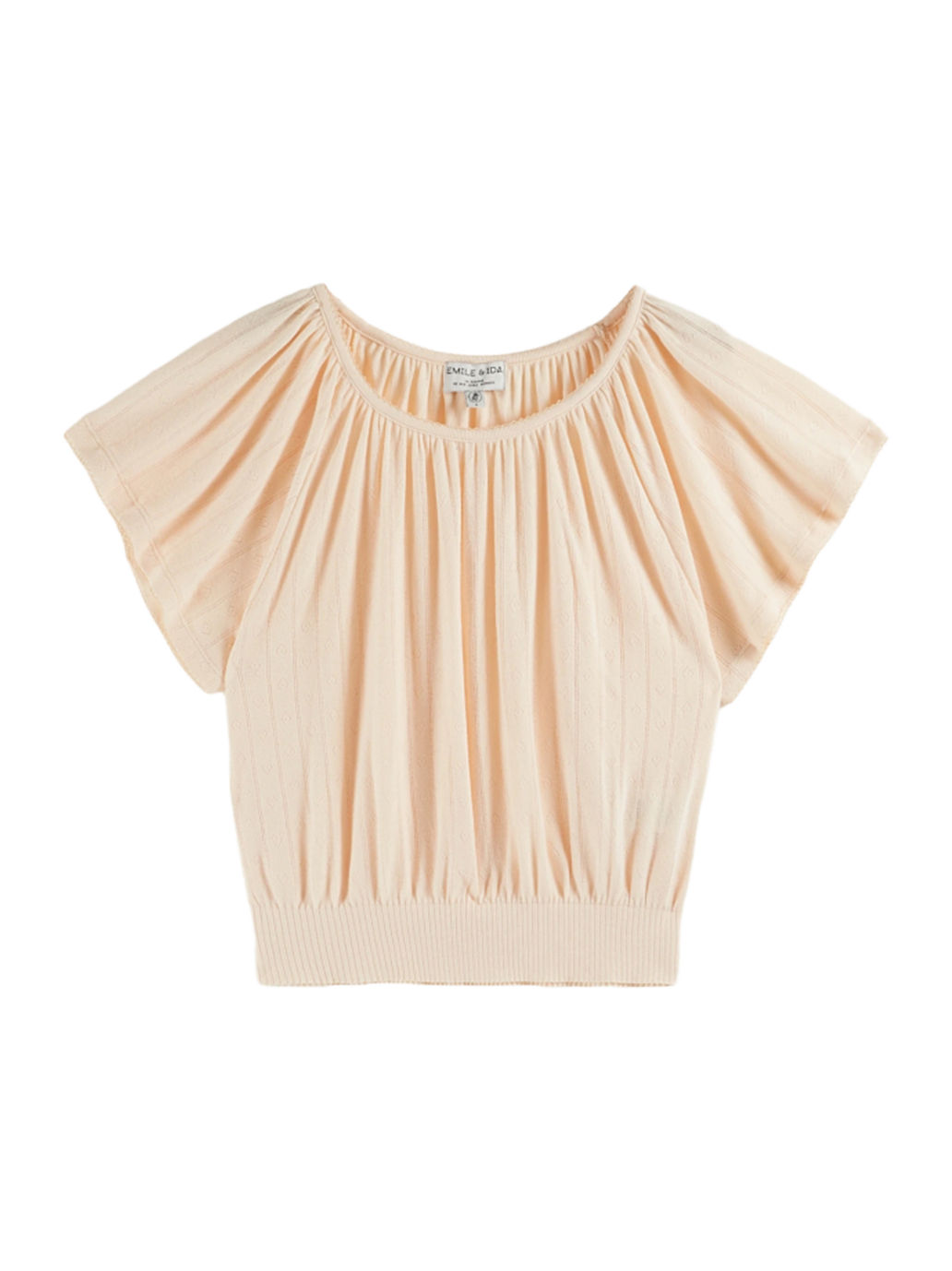 Damska koszulka Pointelle Emile et Ida BÉBÉ Concept 