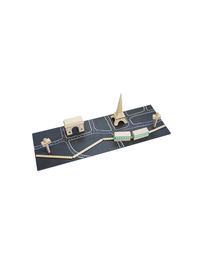 drewniane miasteczko Machi Town Kiko+ &amp; gg BÉBÉ Concept 