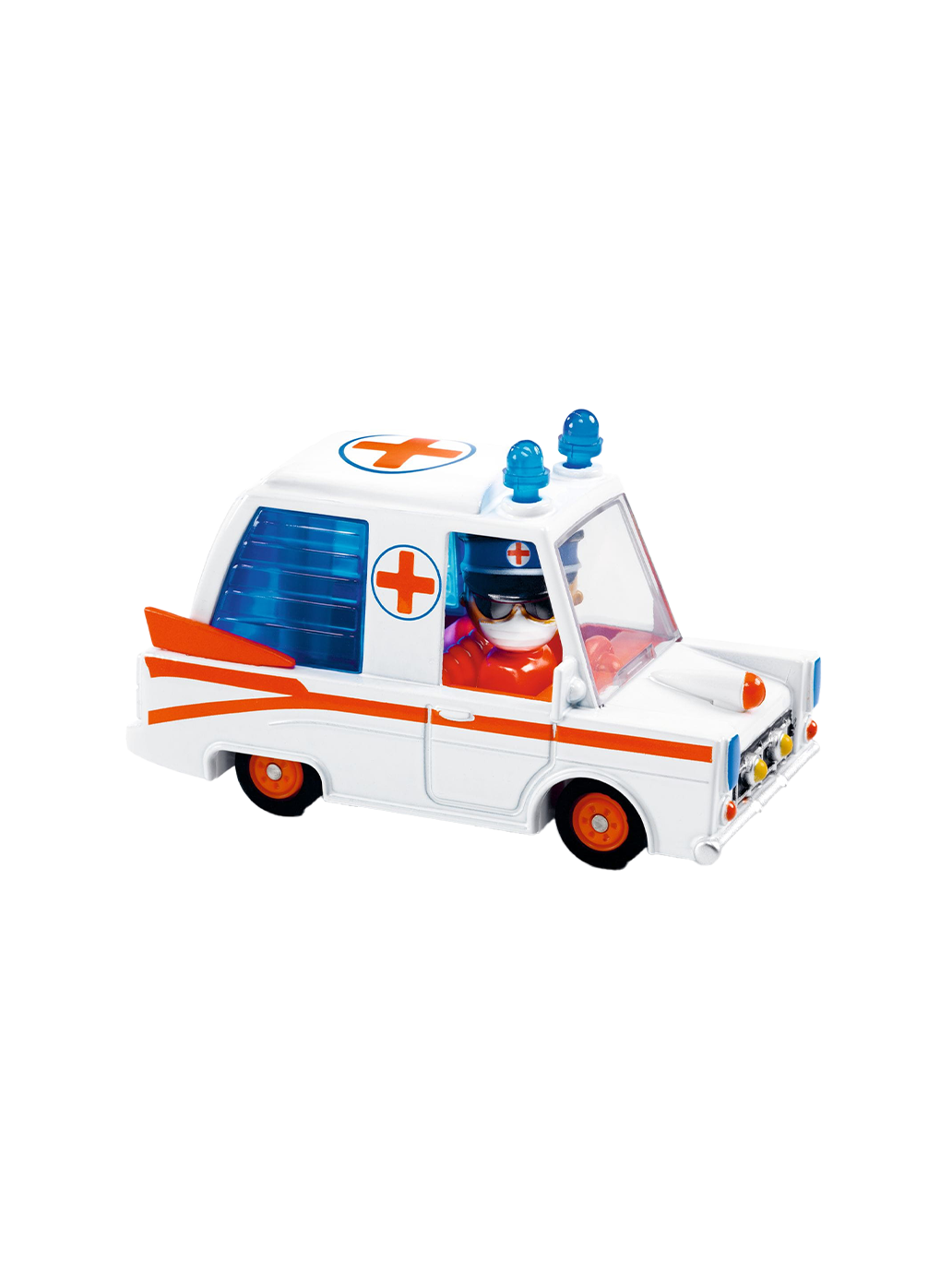 Metalowy samochodzik Crazy Motors Djeco BÉBÉ Concept 