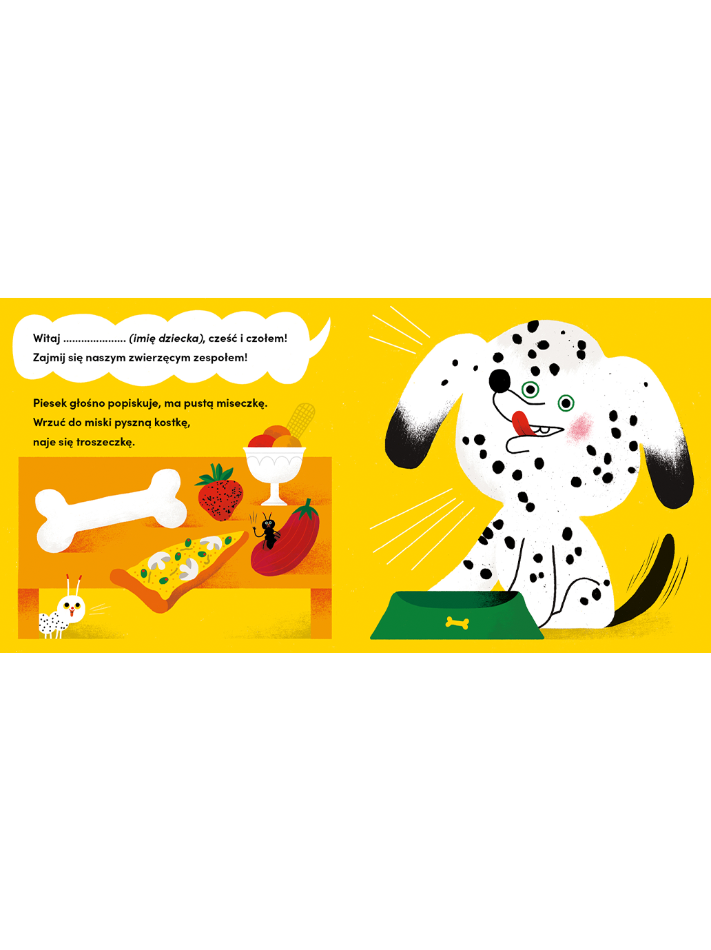 Cześć i czołem, kluski z rosołem Wydawnictwo Mamania BÉBÉ Concept