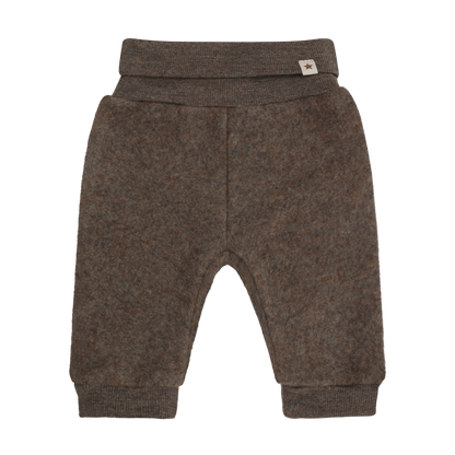 Spodnie Wool Fleece - HUTTEliHUT - kolor Brown