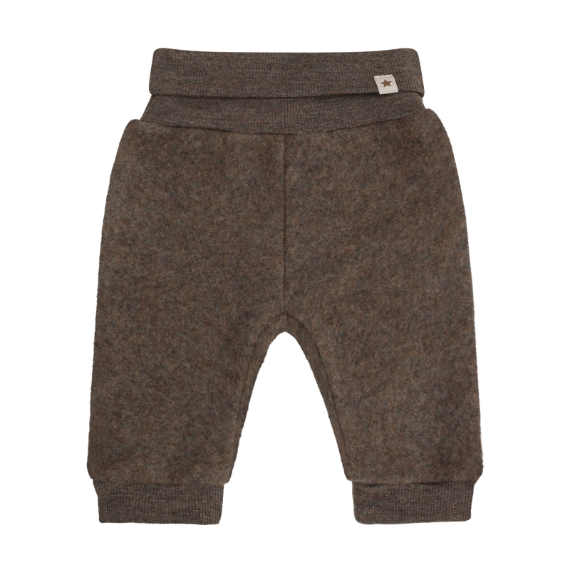 Spodnie Wool Fleece - HUTTEliHUT - kolor Brown