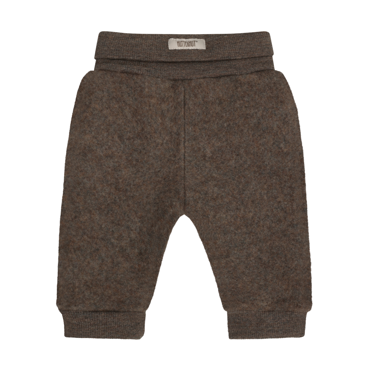 Spodnie Wool Fleece - HUTTEliHUT - kolor Brown