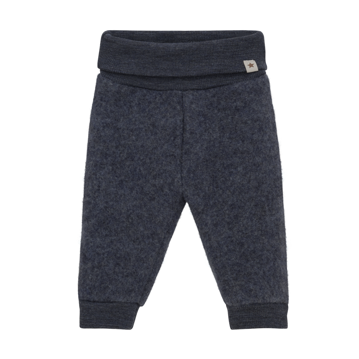 Spodnie Wool Fleece - HUTTEliHUT - kolor Ombre Blue