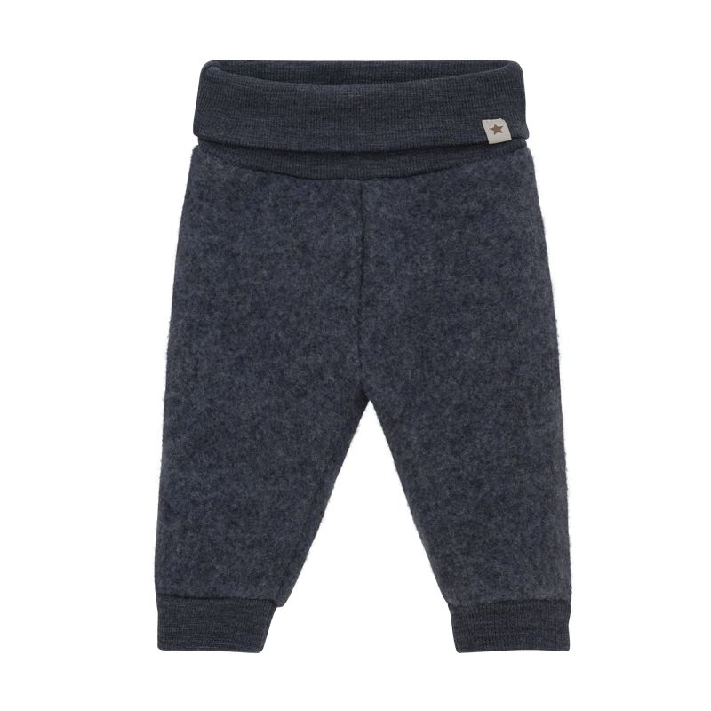 Spodnie Wool Fleece - HUTTEliHUT - kolor Ombre Blue