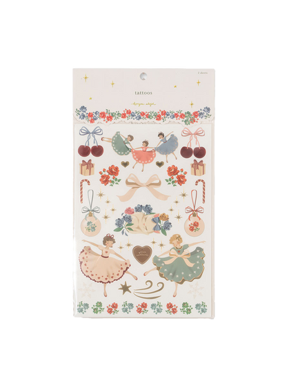 Zestaw zmywalnych tatuaży dla dzieci Konges Slojd BÉBÉ Concept 