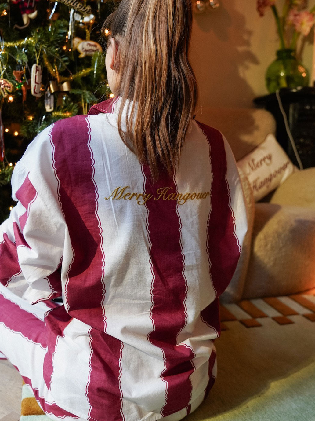 Piżama świąteczna Merry Hangover Anna + Nina BÉBÉ Concept 