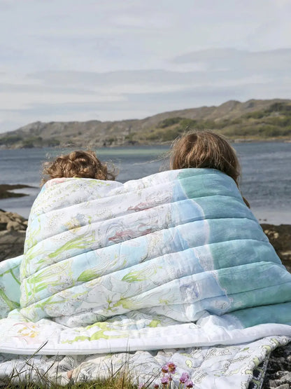 Dwustronna pikowana narzuta z bawełny Forivor BÉBÉ Concept 