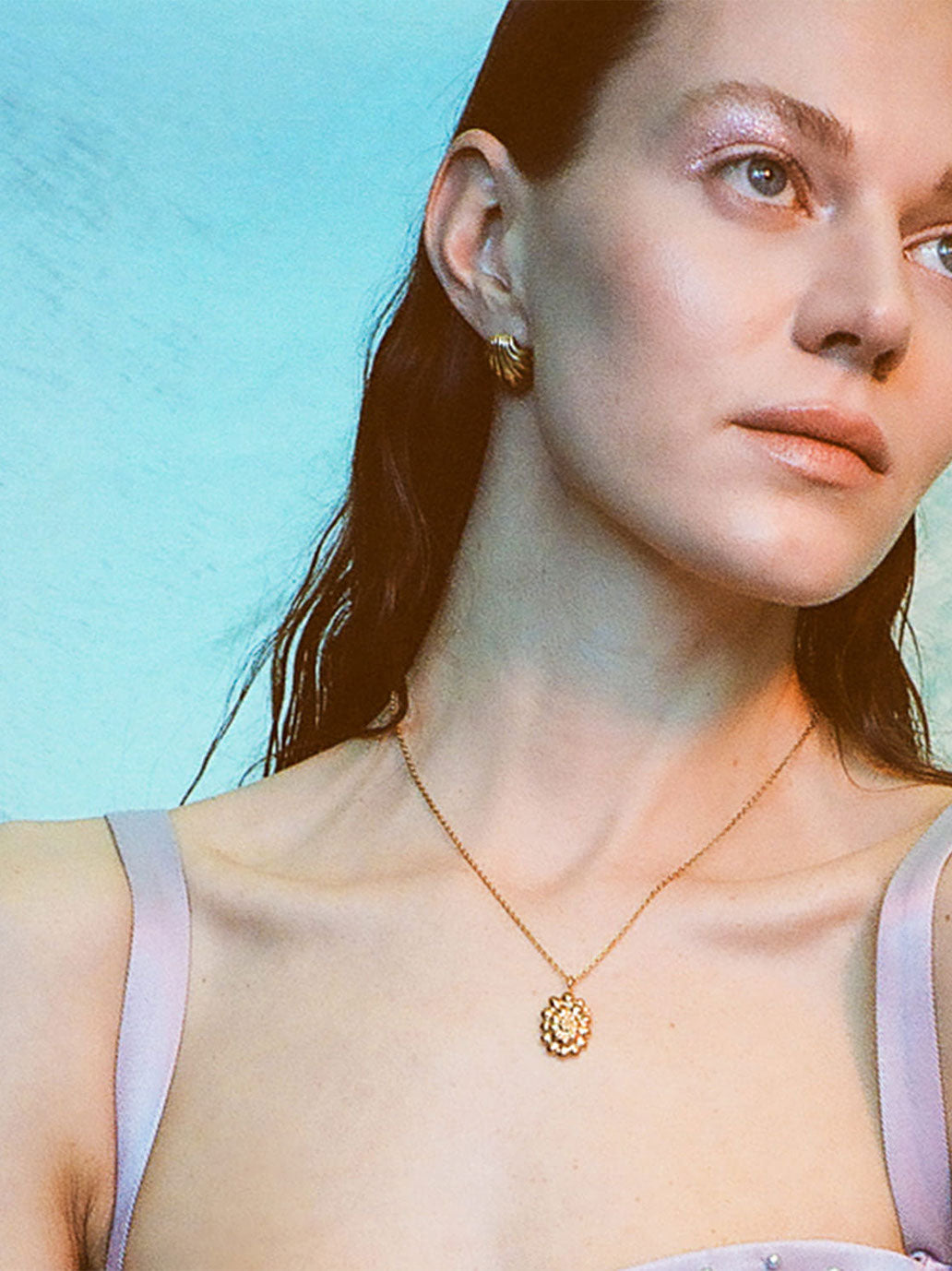 Kolczyki Seashell GOLD