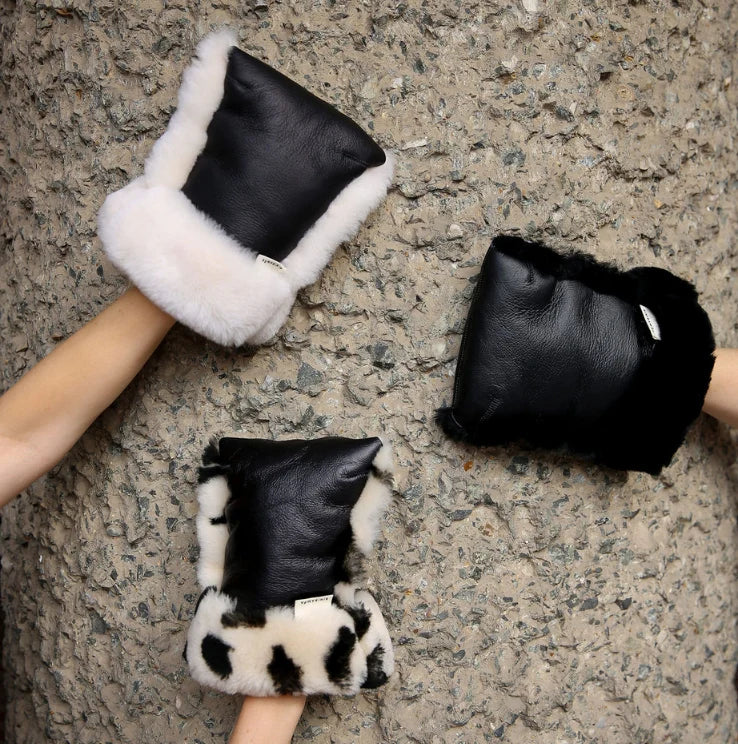 Premium coated buggy mitten with merino wool