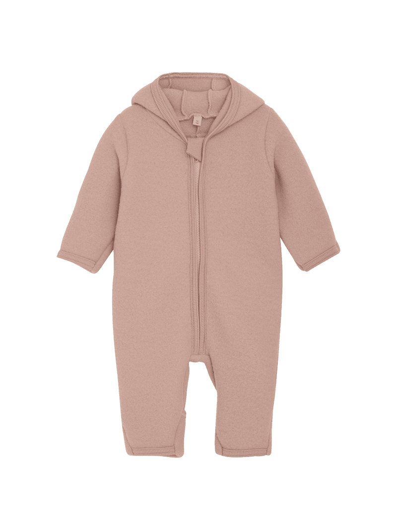 Kombinezon merino Ears Wool Fleece Huttelihut BÉBÉ Concept 
