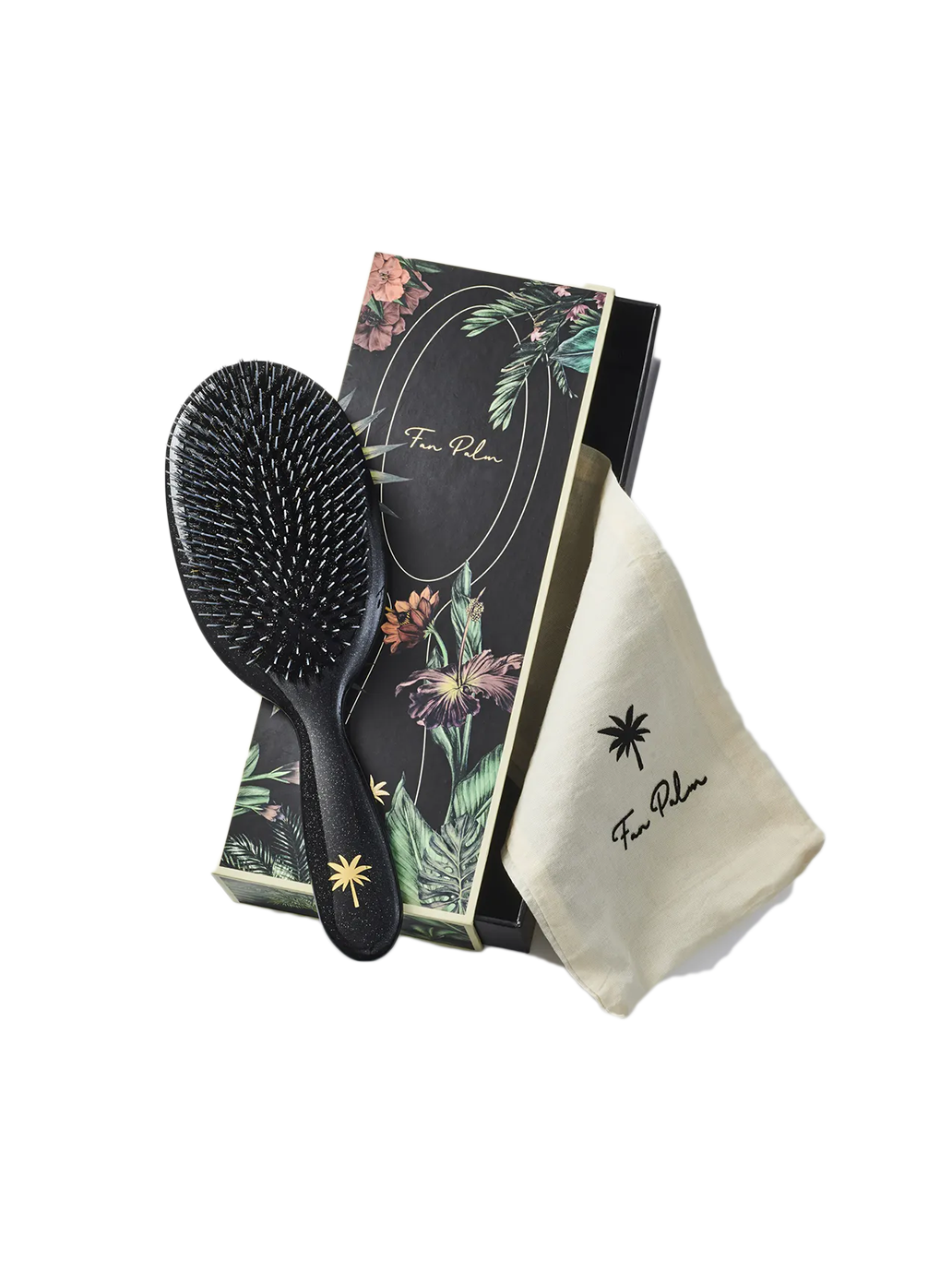 szczotka do włosów z włosia dzika i nylonu Large STARDUST