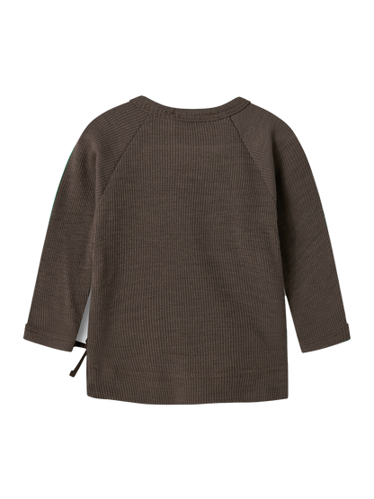 Bluza niemowlęca z merino Tut Wrap Blouse MarMar Copenhagen BÉBÉ Concept 