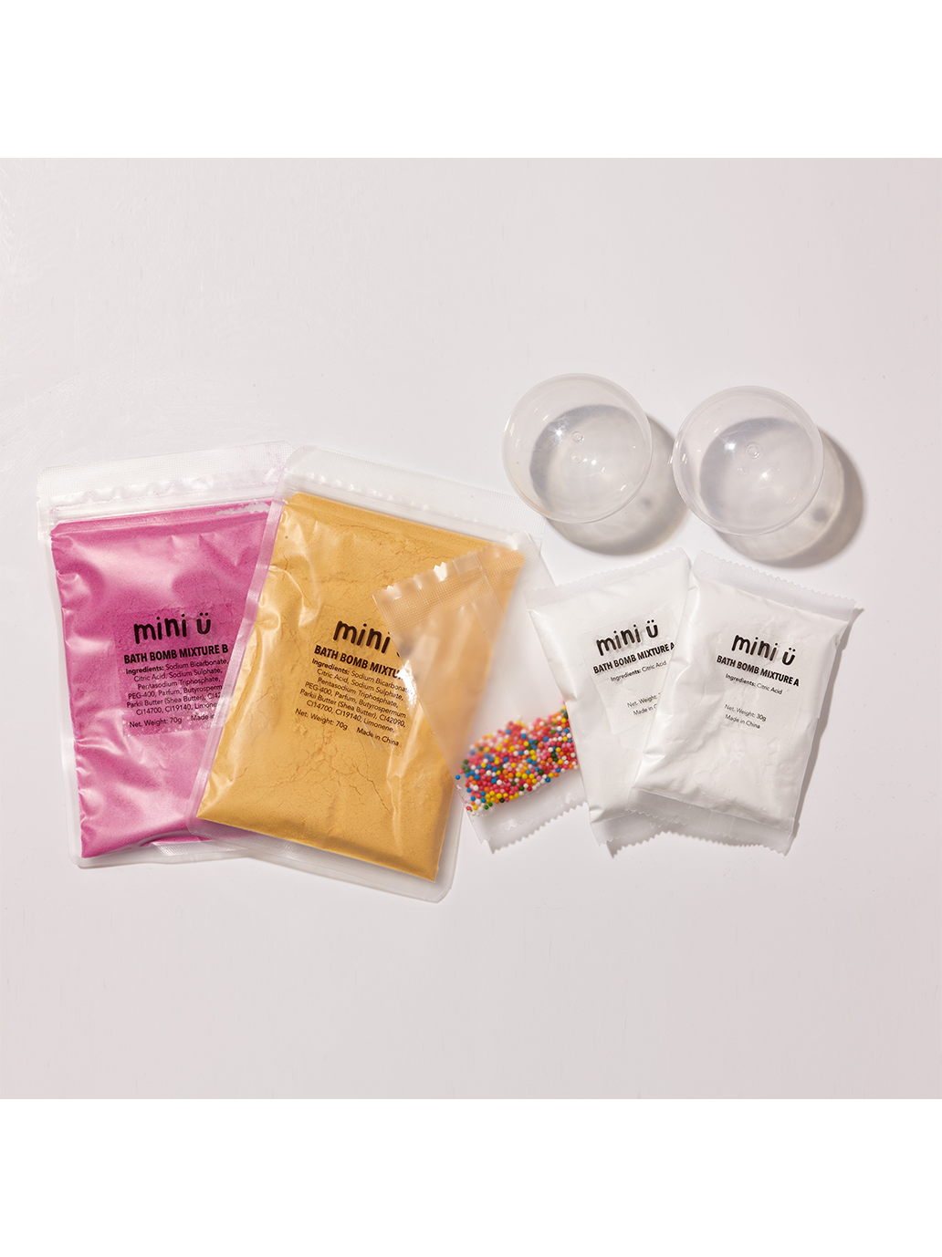 Zestaw do tworzenia musujących kul do kąpieli mini u BÉBÉ Concept 