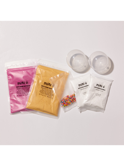 Zestaw do tworzenia musujących kul do kąpieli mini u BÉBÉ Concept 