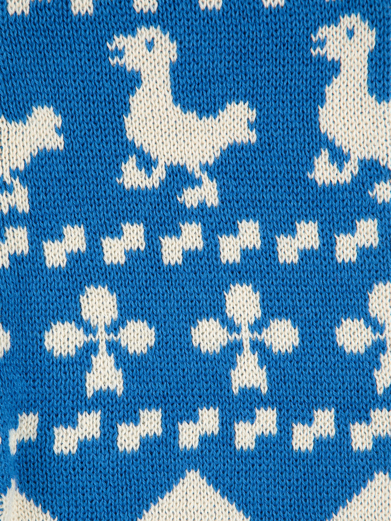 Farm all over knitted pants Baby Bobo Choses BÉBÉ Concept 