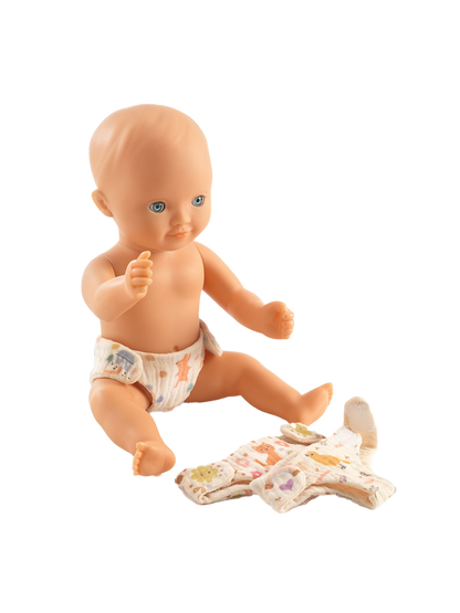 Zestaw pieluszek dla lalki Pomea Djeco BÉBÉ Concept 