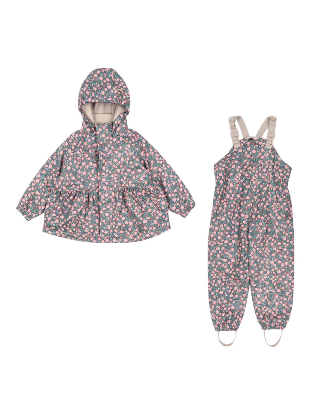 Zestaw przeciwdeszczowy Rainy Palme set girl Konges Slojd BÉBÉ Concept 