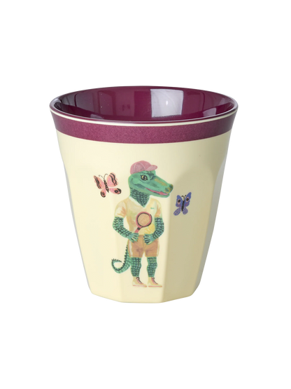 Zestaw kolorowych kubków z melaminy RICE BÉBÉ Concept 