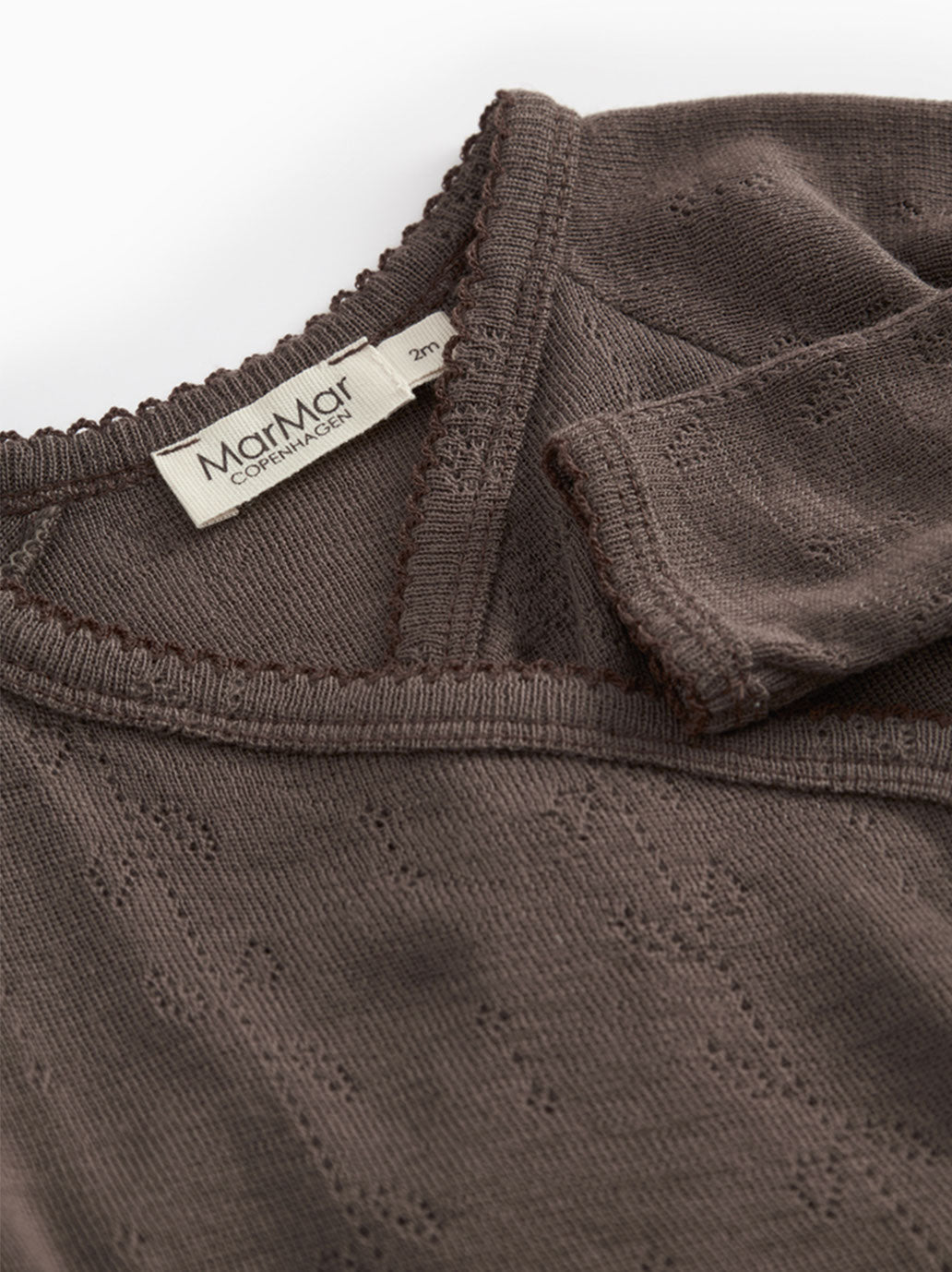 Body kopertowe z wełny merino Belita Pointelle MarMar Copenhagen BÉBÉ Concept 