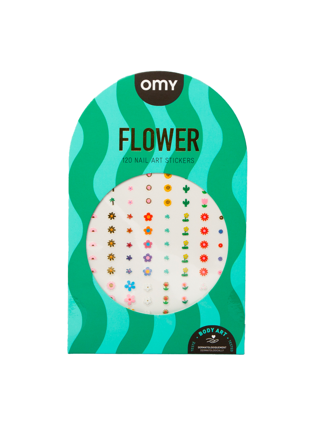 Naklejki na paznokcie dla dzieci 120 sztuk OMY BÉBÉ Concept 