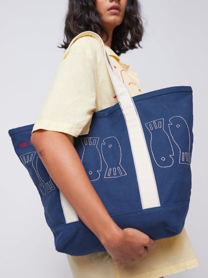 Torba Lucky Fish canvas bag Bobo Choses BÉBÉ Concept 