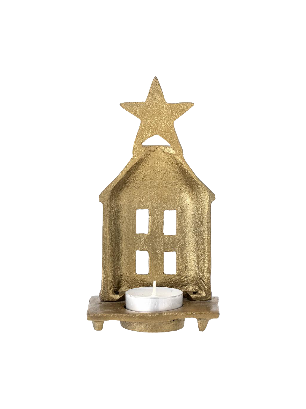 Mosiężny witraż na świeczkę Bloomingville BÉBÉ Concept 