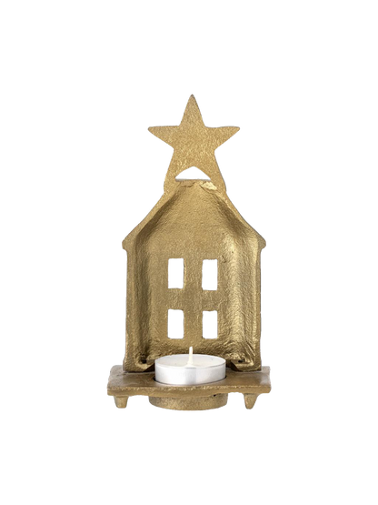 Mosiężny witraż na świeczkę Bloomingville BÉBÉ Concept 