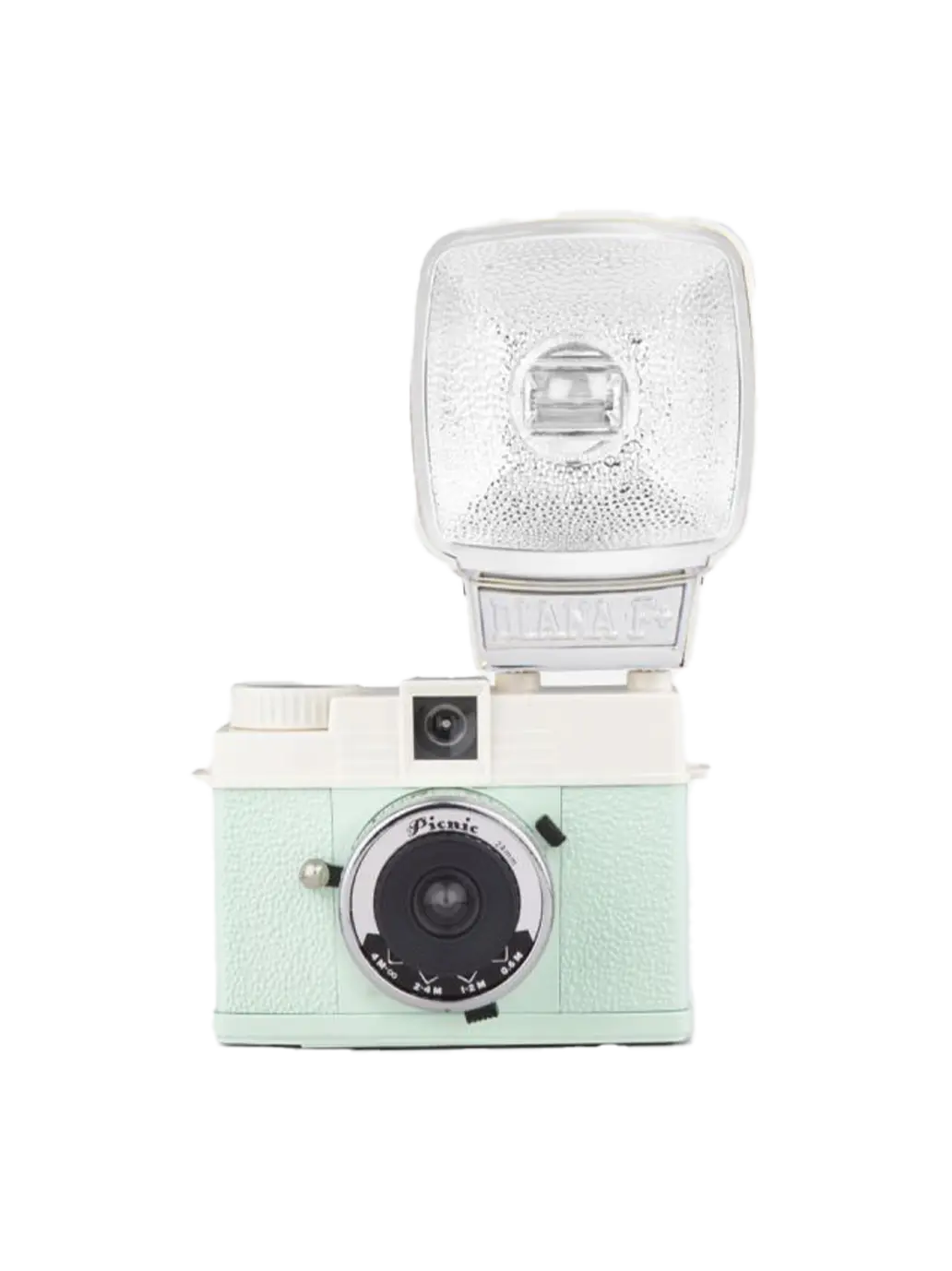 Analogowy aparat Diana Mini & Flash Half-frame & Square Camera Lomography BEBE Concept 