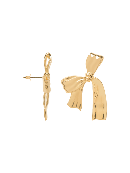 Kolczyk Big Bow Stud Anna + Nina BÉBÉ Concept 