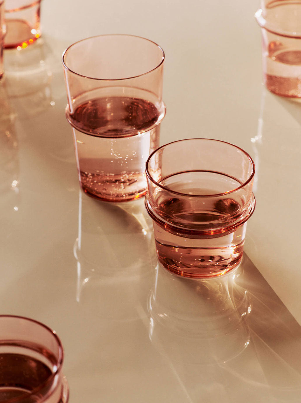 Zestaw szklanek Boya glasses tall Ferm Living BÉBÉ Concept 