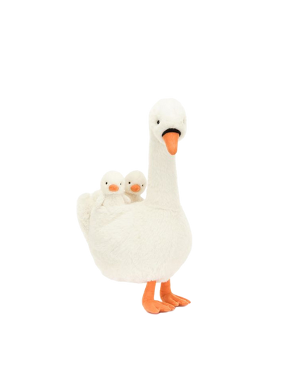 Miękka przytulanka Łabędź z młodymi Jellycat BÉBÉ Concept 