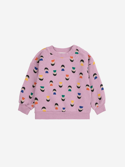 Game Pawns all over sweatshirt Baby Bobo Choses BÉBÉ Concept 