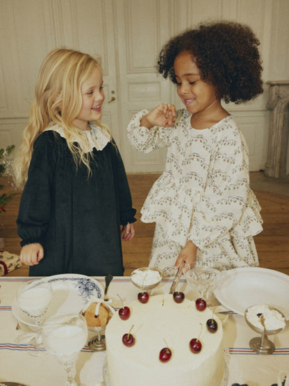 Aksamitna sukienka Venola Dress Konges Slojd BÉBÉ Concept