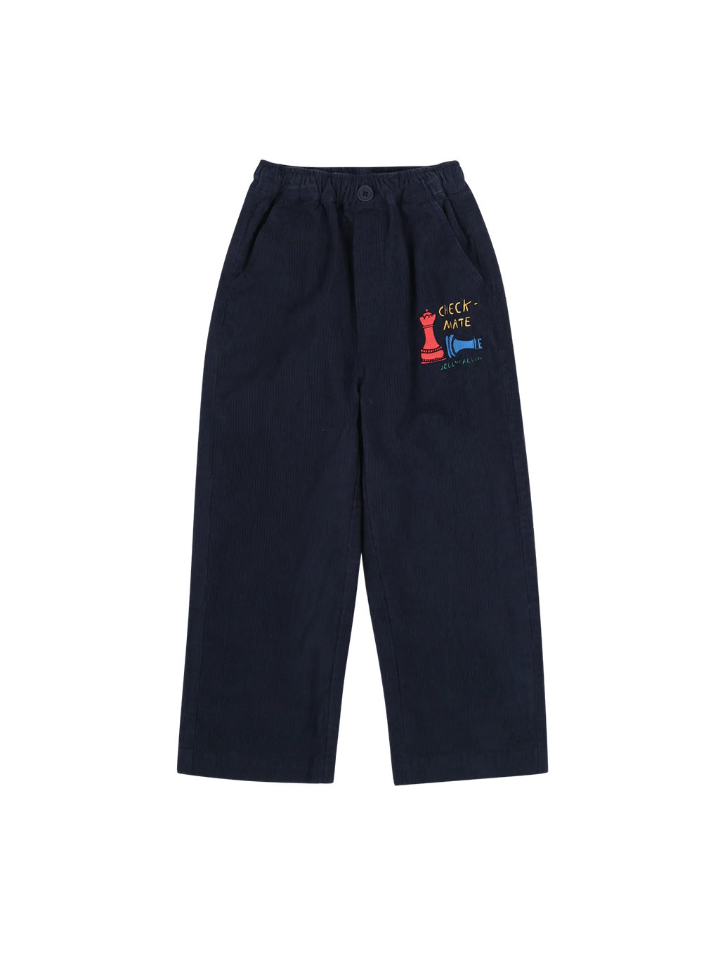 Spodnie Check Mate Corduroy Pants Jelly Mallow BÉBÉ Concept 