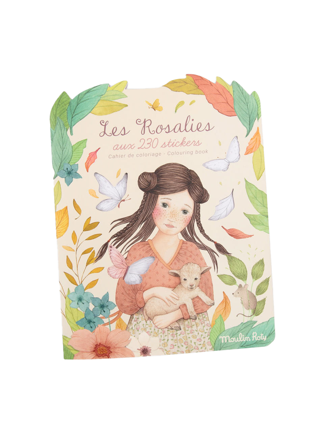 Kolorowanka z naklejkami Moulin Roty BÉBÉ Concept 