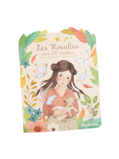 Kolorowanka z naklejkami Moulin Roty BÉBÉ Concept 
