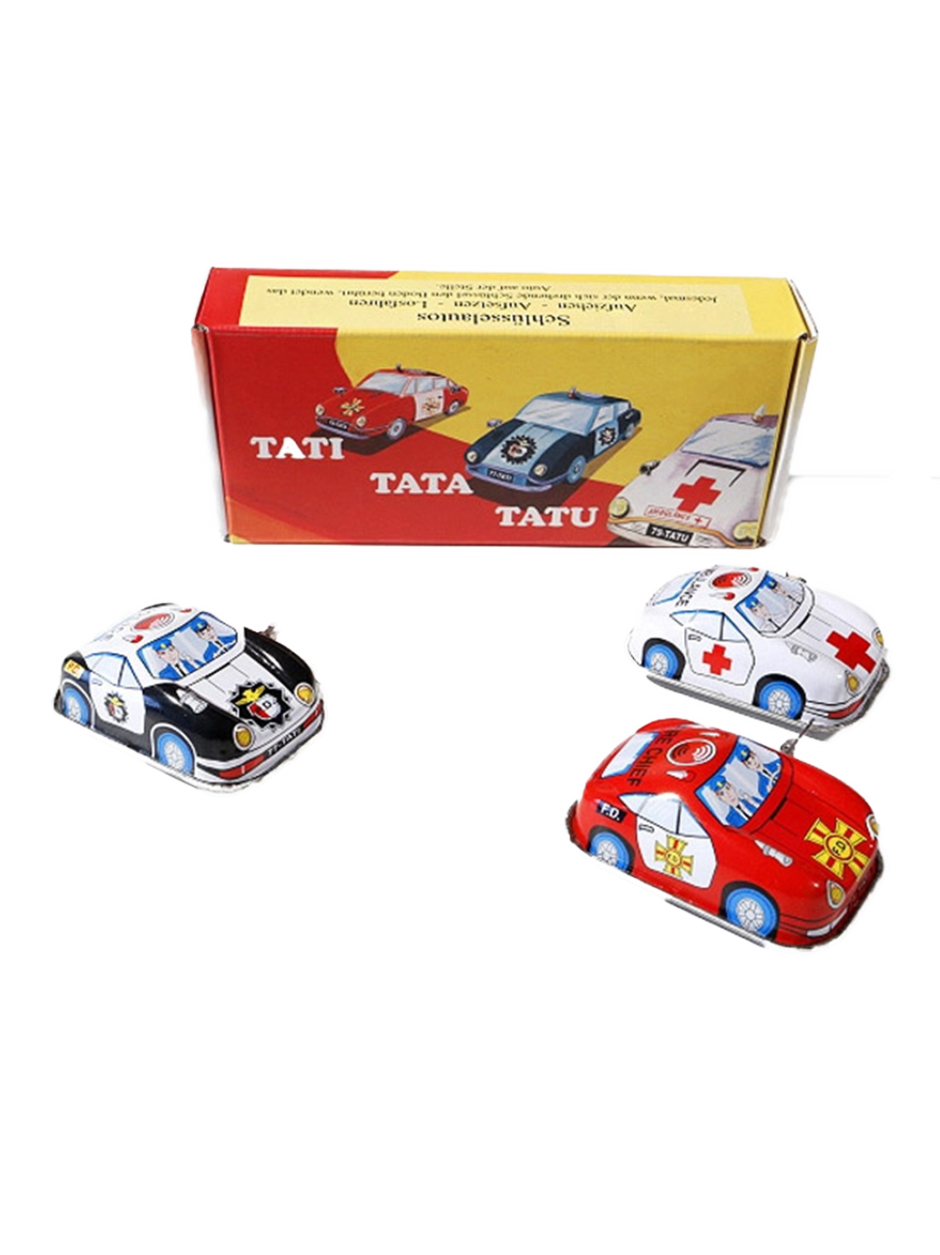 Blaszana retro zabawka Samochodziki Die Blechfabrik BÉBÉ Concept 