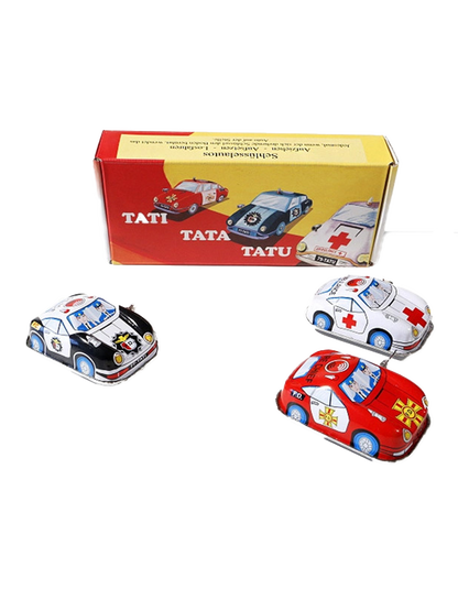 Blaszana retro zabawka Samochodziki Die Blechfabrik BÉBÉ Concept 