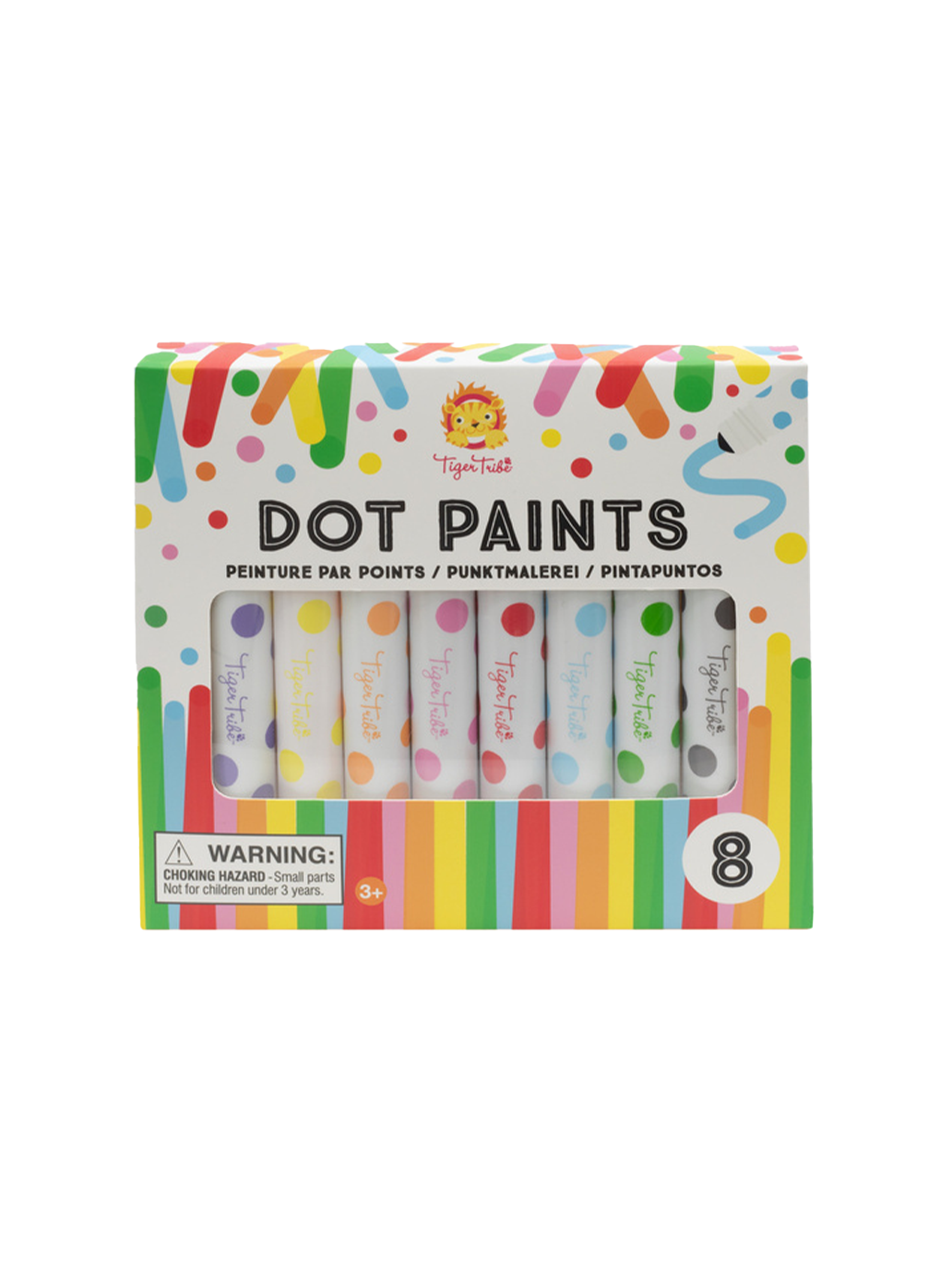 Flamastry Dot Paints Tiger Tribe BÉBÉ Concept 