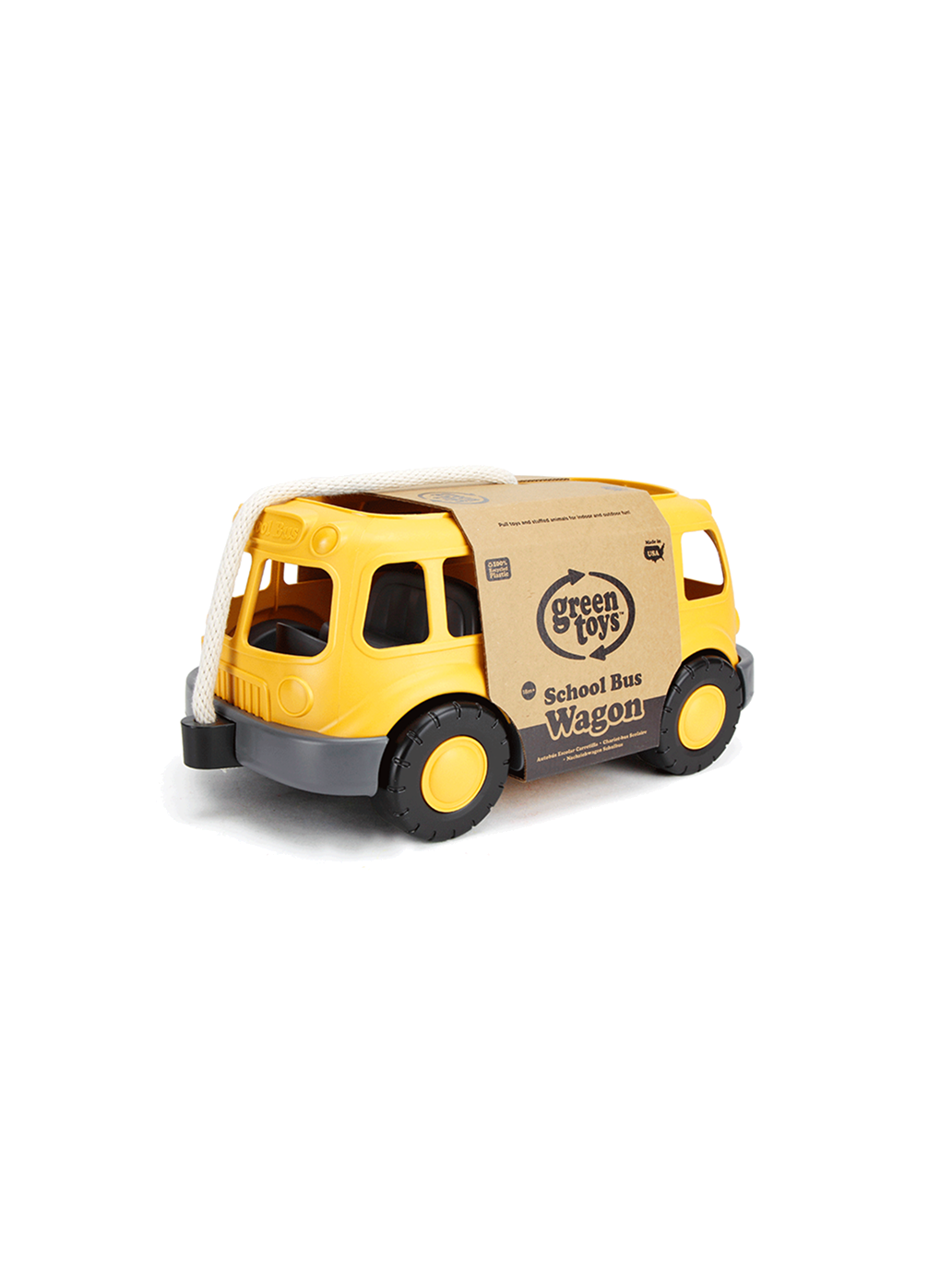 Autobus szkolny do ciągnięcia z Bio Plastiku Green Toys BÉBÉ Concept