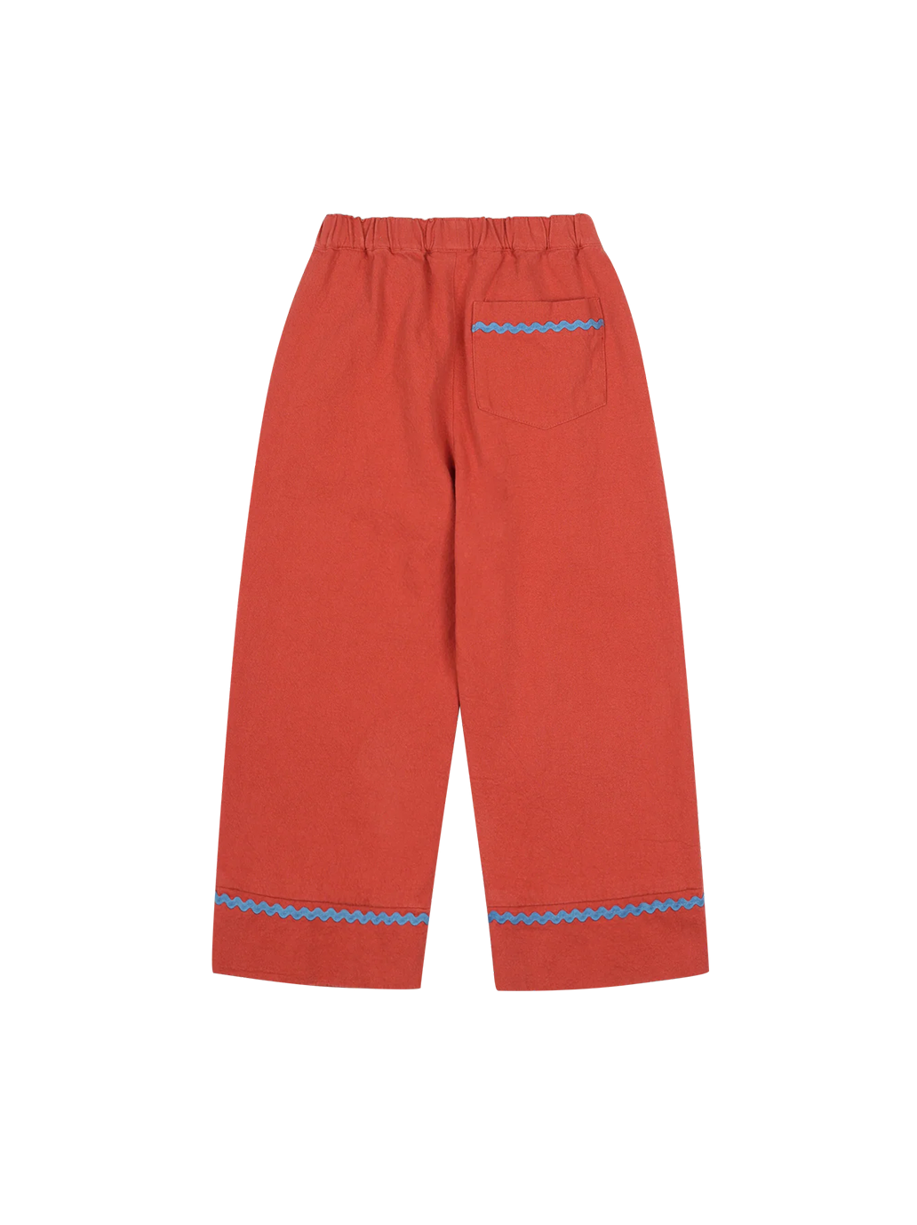 Spodnie Jellymallow ZIgzag Woven Pants Brick Jelly Mallow BÉBÉ Concept 