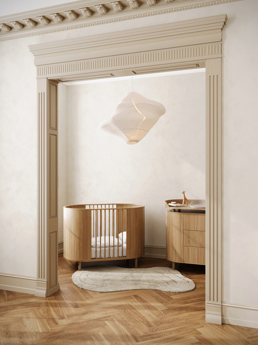 Łóżeczko rosnące z dzieckiem Kai Kas Kopenhagen BÉBÉ Concept 