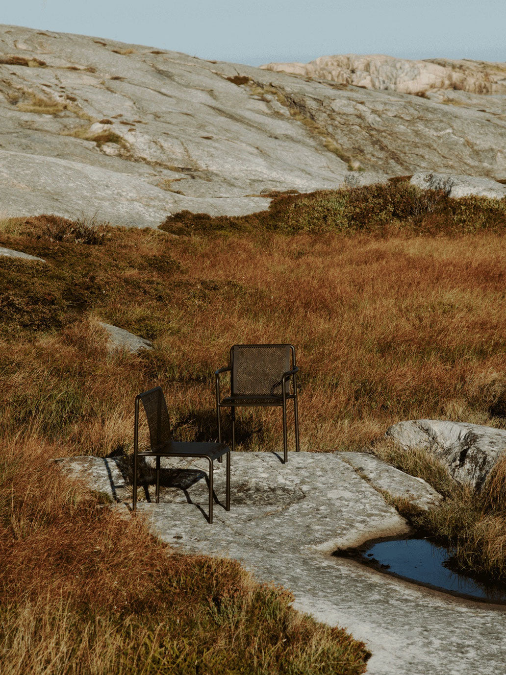 Krzesło ogrodowe z podłokietnikami Dapple Arm Chair Ferm Living BÉBÉ Concept 