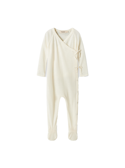 Śpioszki niemowlęce merino Rubetta Rib MarMar Copenhagen BÉBÉ Concept 