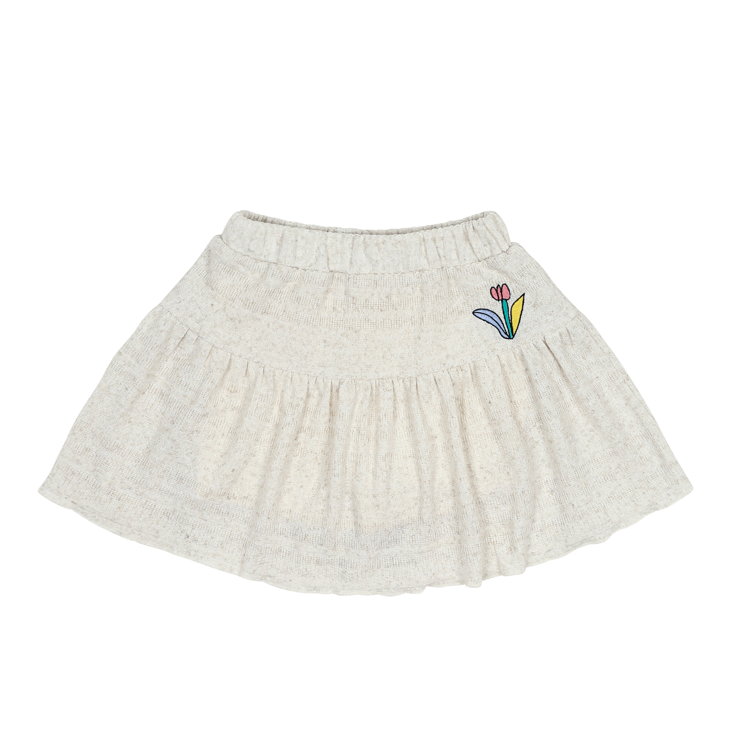Spódniczka Single Flower Shirring Skirt Jelly Mallow BÉBÉ Concept 