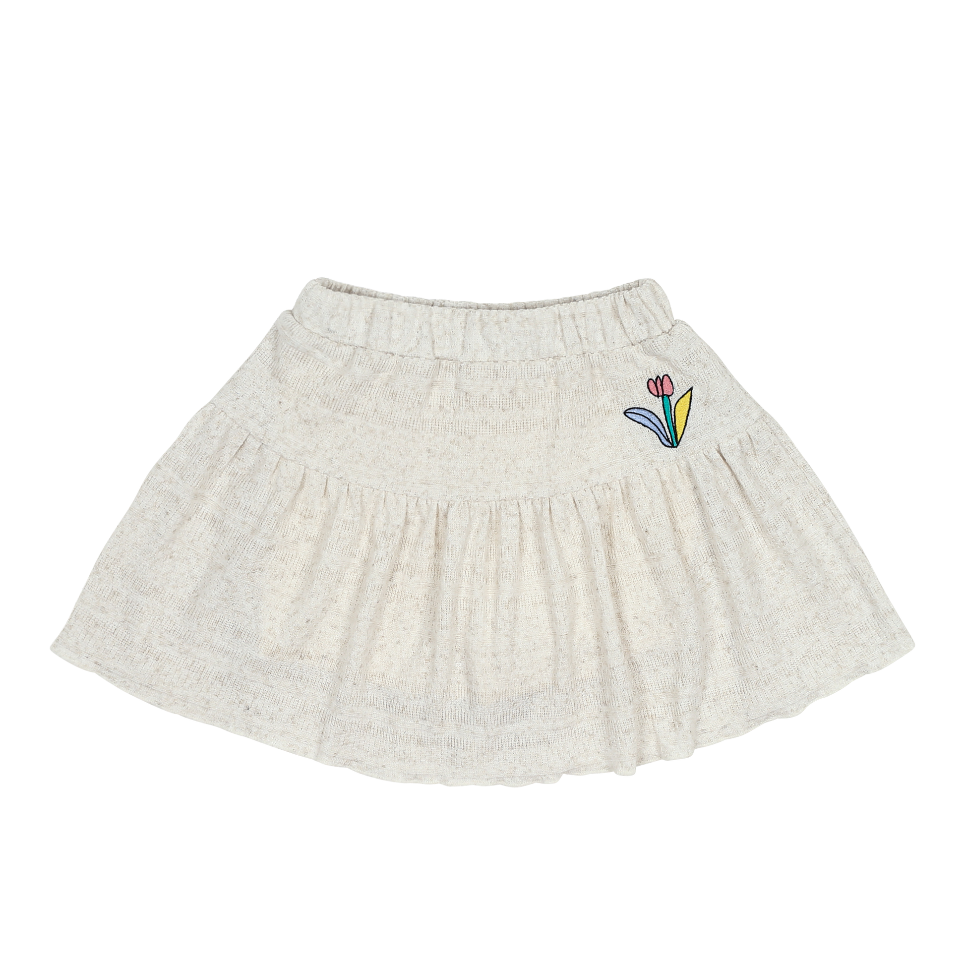 Spódniczka Single Flower Shirring Skirt Jelly Mallow BÉBÉ Concept 