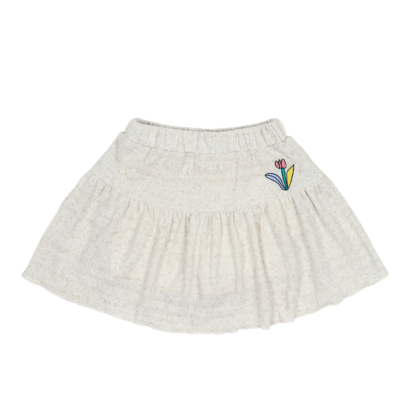 Spódniczka Single Flower Shirring Skirt Jelly Mallow BÉBÉ Concept 