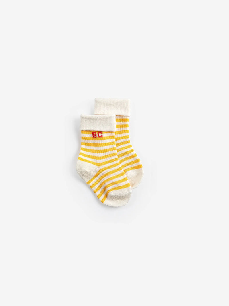 Pixel Strawberry short socks pack x 2 Bobo Choses BEBE Concept 