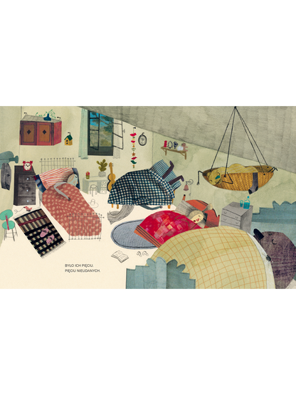 Pięciu nieudanych Wydawnictwo Dwie Siostry BÉBÉ Concept